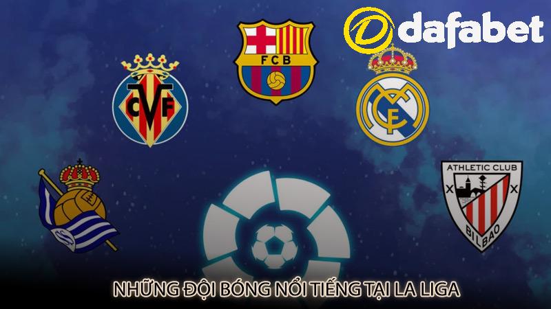 Những đội bóng nổi tiếng tại La Liga